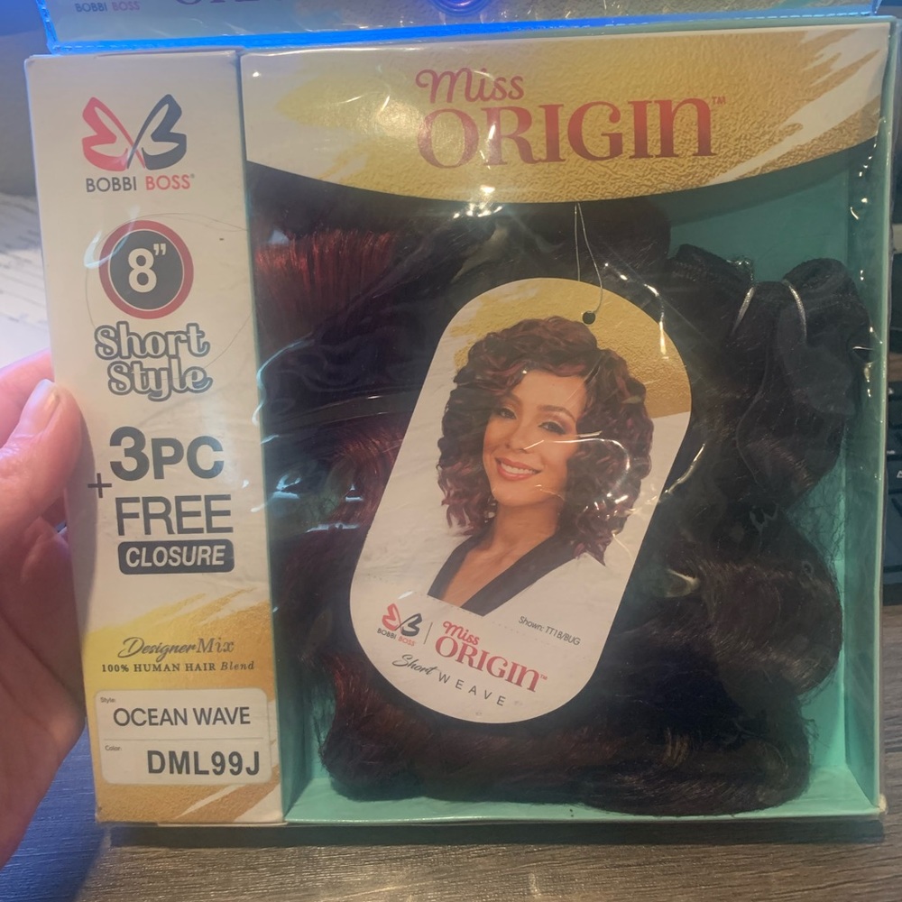 Ocean wave human hair